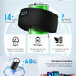 MUSICOZY Sleep Headphones Bluetooth 5.4 Headband, Sports Wireless Earphones Sweat Resistant Earbuds Sleeping Headphone