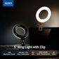 NEEWER Basic 5" Ring Light for Video Conference Lighting, Clip on Light Kit with Desk Tripod Stand