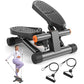 Niceday Steppers for Exercise, Stair Stepper with Resistance Bands, Mini Stepper with 300LBS Loading Capacity, Hydraulic Fitness Stepper