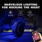 Nilight RGB LED Rock Lights Kit, 4 pods Underglow Multicolor Neon Light Pod with Bluetooth App Control Flashing Music Mode Wheel Well Light