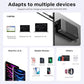 NOBIS Portable Charger, 20000mAh Power Bank, 45W Power Bank Fast Charging, Battery Pack with C to C Cable, Battery Bank with Digital Display (Black)