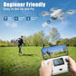 Oddire Drones with Camera for Adults 4K, GPS Auto Return, Waypoint Flight, Orbit Fly, GPS Follow, Gesture Control, Foldable Drone with Brushless Motor