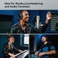 OneOdio Wired Over Ear Headphones Hi-Res Studio Monitor & Mixing DJ Stereo Headsets with 50mm Drivers and 1/4 to 3.5mm Jack (Black)