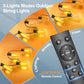 Outdoor Lights String Patio Outside - 100ft 30M LED Waterproof Light - Hanging Lighting ST38 Shatterproof Edison Bulb Deck Backyard Gazebo Balcony
