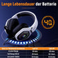 Ozeino 2.4GHz Wireless Gaming Headset for PC, Ps5, Ps4 - Lossless Audio USB & Type-C Ultra Stable Gaming Headphones with Flip Microphone