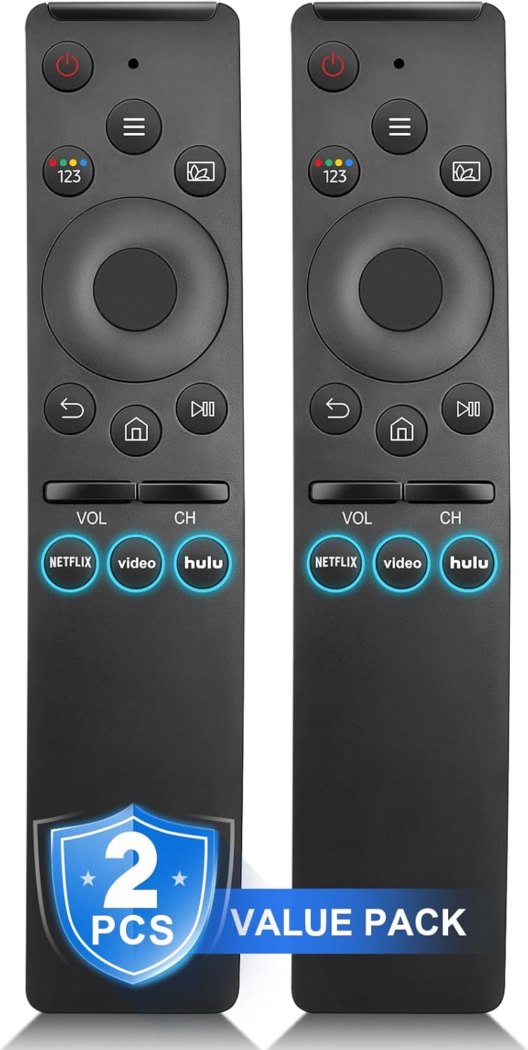 Pack of 2 for Samsung Smart TV Remote Control Replacement,Universal for All Samsung TVs