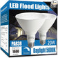 Par38 led Flood Lights Outdoor Light Bulb, Dimmable 1800LM, 20W Replace up to 200W, Outdoor Flood Light Bulbs for Backyard, Garage, Porch, Garden