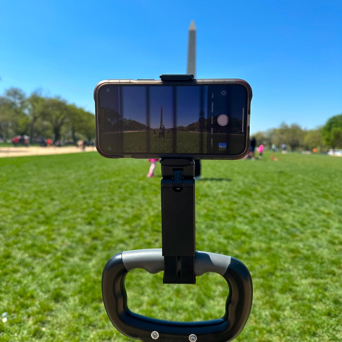 Perilogics Universal in Flight Airplane Phone Holder Mount. Hands Free Viewing with Multi-Directional Dual 360 Degree Rotation. Pocket Size Must Have