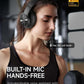 Picun B8 Bluetooth Headphones, 120H Playtime Headphone Wireless Bluetooth with 3 EQ Modes, Low Latency, Hands-Free Calls, Over Ear Headphones