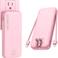 Portable Charger, 12000mAh 22.5W Fast Charging Power Bank with Built-in Cables & Wall Plug, Travel Essentials External Battery Pack