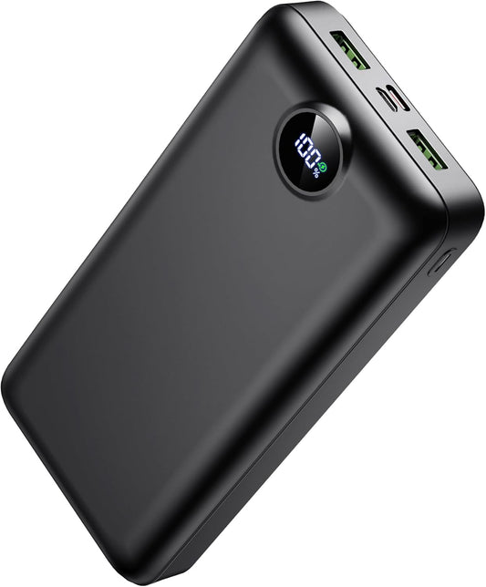 Portable Charger Power Bank 50000mAh 22.5W Fast Charging USB C Battery Bank External Battery Pack Digital Display Phone Charger