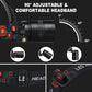 Rechargeable Headlamp 2Pack, 99000 Lumens Super Bright LED Head Lamp with 3 Modes, 90° Adjustable Head Lights for Forehead