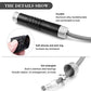 Redify Weighted Jump Rope for Workout Fitness(1LB), Tangle-Free Ball Bearing Rapid Speed Skipping Rope for MMA Boxing