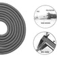 Redify Weighted Jump Rope for Workout Fitness(1LB), Tangle-Free Ball Bearing Rapid Speed Skipping Rope for MMA Boxing
