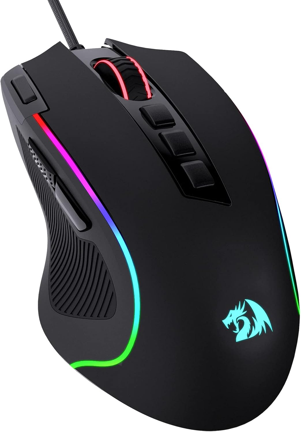 Redragon M612 Predator RGB Gaming Mouse, 8000 DPI Wired Optical Mouse with 11 Programmable Buttons & 5 Backlit Modes