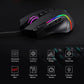 Redragon M612 Predator RGB Gaming Mouse, 8000 DPI Wired Optical Mouse with 11 Programmable Buttons & 5 Backlit Modes
