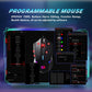 Redragon S101-3 PRO Gaming Keyboard and Mouse, RGB Backlit Programmable Keyboard Mouse with Software, Independent Macro Record Keys, Value Combo Set