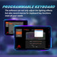 Redragon S101-3 PRO Gaming Keyboard and Mouse, RGB Backlit Programmable Keyboard Mouse with Software, Independent Macro Record Keys, Value Combo Set