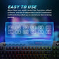 Redragon S101-3 PRO Gaming Keyboard and Mouse, RGB Backlit Programmable Keyboard Mouse with Software, Independent Macro Record Keys, Value Combo Set