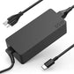 Replacement for 65W Lenovo Laptop Charger USB C, Compatible with Lenovo ThinkPad T480s T580s T490 E480 E580 Chromebook C330 S330 100e 300e 500e