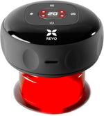 REVO 4-in-1 Smart Cupping Massager with Red Light for Muscle Relaxation