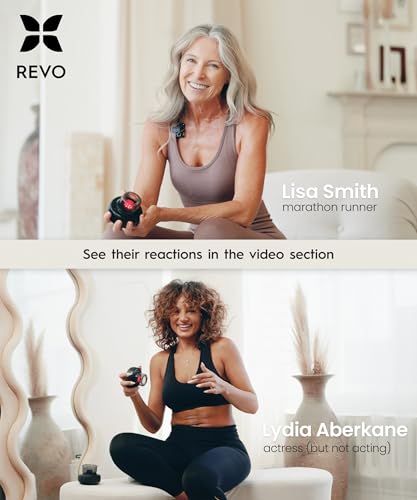 REVO 4-in-1 Smart Cupping Massager with Red Light for Muscle Relaxation