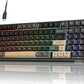 RK ROYAL KLUDGE R98 Pro Wired Mechanical Keyboard, 96% Creamy Gaming Keyboard RGB Backlit with Number Pad and Volume Knob, Gasket Mount