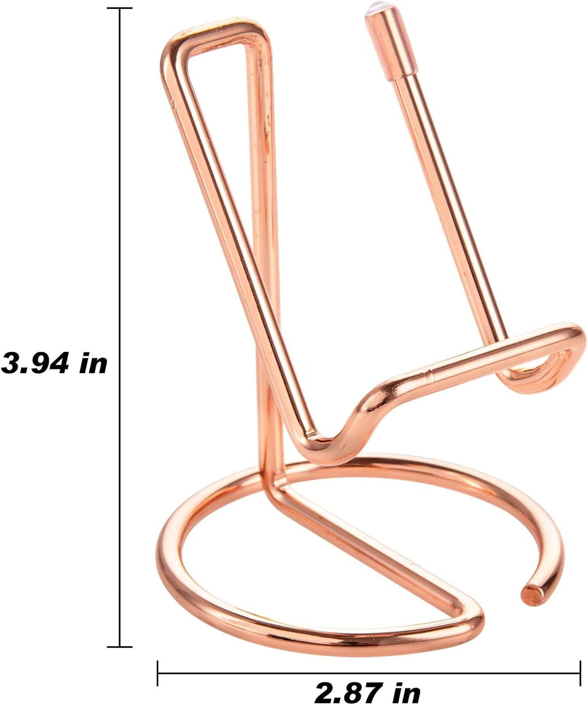 ROPOSY Cell Phone Stand for Desk, Rose Gold Cell Phone Stand Holder