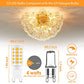Sailstar G9 LED Bulb Dimmable 2700K Soft Warm White 6 Pack, T4 G9 4W Replacement for 40 Watts Halogen, Ceramic Bi Pin Base