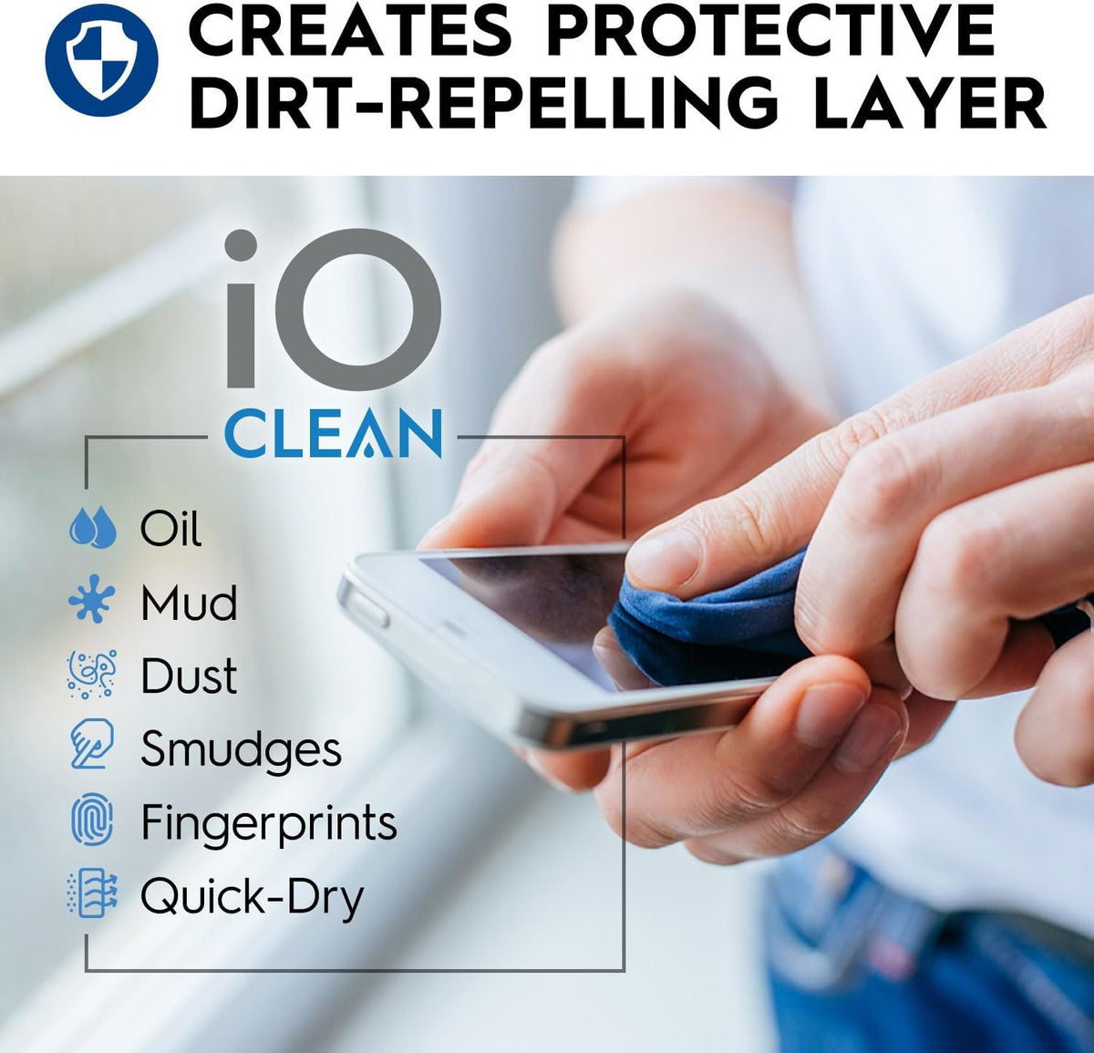 Screen Cleaner Spray (16oz - 473ml) - Large Cleaning Kit for LCD LED OLED TV, Smartphone, iPad, Laptop, Touchscreen, Computer Monitor