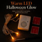 Seagenck Halloween Sound Effects Box with 3 LED Lights, Sound Activated Screaming Prop Module for Pumpkins, Ghosts, Witches, Haunted House