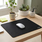 Senetem 4-Pack Mouse Pad, Ultra-Smooth Gaming Mousepad, Non-Slip Rubber Base, Washable Surface Fits Wired & Wireless Mouse - Perfect for Desk (Black)