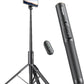 Sensyne 60" Phone Tripod - Selfie Stick, Lightweight All in One Phone Tripod Integrated with Wireless Remote Compatible with All Cell Phones