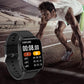 Smart Watch for Men Women Compatible with iPhone Samsung Android Phone 1.83 inch Full Touch Screen IP68 Waterproof Bluetooh Fitness Tracker (Black)