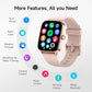 Smart Watch for Women, 1.85" HD Smartwatch Compatible iPhone/Samsung/Android (Answer/Make Calls), 100+ Sport Modes Fitness Tracker