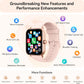 Smart Watch for Women Android & iPhone, Alexa Built-in, IP68 Waterproof Activity Fitness Tracker with Bluetooth Call (Answer/Make), 1.8" Smartwatch