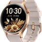 Smart Watch for Women, Answer/Make Call, 1.32'' AMOLED Ultra-Clear Screen Fitness Tracker with Heart Rate/Sleep/SpO2 Monitor