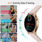 Smart Watch for Women, Answer/Make Call, 1.32'' AMOLED Ultra-Clear Screen Fitness Tracker with Heart Rate/Sleep/SpO2 Monitor