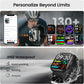 Smart Watch with Alexa Built-in, 1.83" HD Touchscreen Fitness Tracker with Bluetooth Calling, Fitness Watch with Heart Rate/Sleep Monitor