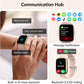 Smart Watch with Alexa Built-in, 1.83" HD Touchscreen Fitness Tracker with Bluetooth Calling, Fitness Watch with Heart Rate/Sleep Monitor/120 (Pink)