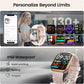 Smart Watch with Alexa Built-in, 1.83" HD Touchscreen Fitness Tracker with Bluetooth Calling, Fitness Watch with Heart Rate/Sleep Monitor/120 (Pink)