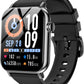 Smart Watches for Men Women, 1.83" HD Touchscreen Fitness Tracker with Bluetooth Calls, IP68 Waterproof, 120+ Sport Modes, 7-Day Battery (Black)