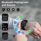 Smart Watches for Men Women, 1.83" HD Touchscreen Fitness Tracker with Bluetooth Calls, IP68 Waterproof, 120+ Sport Modes, 7-Day Battery (Black)