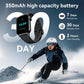 Smart Watches for Men Women, 1.83" HD Touchscreen Fitness Tracker with Bluetooth Calls, IP68 Waterproof, 120+ Sport Modes, 7-Day Battery (Black)