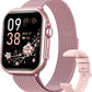Smart Watch for Women (Android/iPhone), 1.83" HD Display with Calls, Messages, Sleep and Heart Rate Tracking
