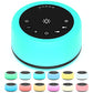 Soother Sleep Sound Machine Night Light White Noise Machine with 30 Soothing Sounds & 12 Color Night Lights for Baby Kids Adults Brown Noise Machine