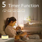 Soother Sleep Sound Machine Night Light White Noise Machine with 30 Soothing Sounds & 12 Color Night Lights for Baby Kids Adults Brown Noise Machine