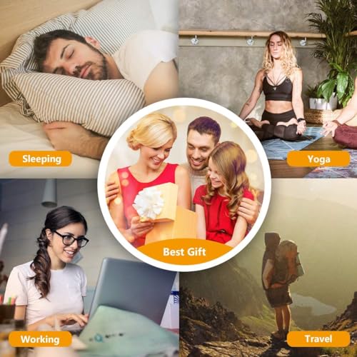 Sound Machine Easysleep White Noise Machine with 25 Soothing Sounds and Night Lights with Memory Function 32 Levels of Volume