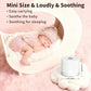 Sound Machine Mini White Noise Machine with 30 Soothing Sounds 4 Timers Memory Function for Newborn Baby Kids Adults Portable Rechargeable Sleep Brown