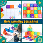 Soyee Magnetic Tiles Toddler Toys Magnetic Building Blocks for Kids Ages 3-12 STEM Educational Toys for Girls & Boys Sensory Toys for Kids